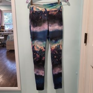 Mountain Galaxy Yoga Pants